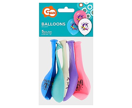 GOD BALOANE LATEX Unicorns, 30cm, 5/set GZ-JED5 [2]