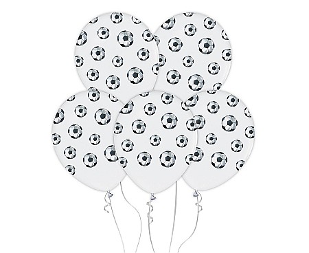 GOD BALOANE LATEX Balloons Football, 30cm, 5/set GZ-PIN5 [0]