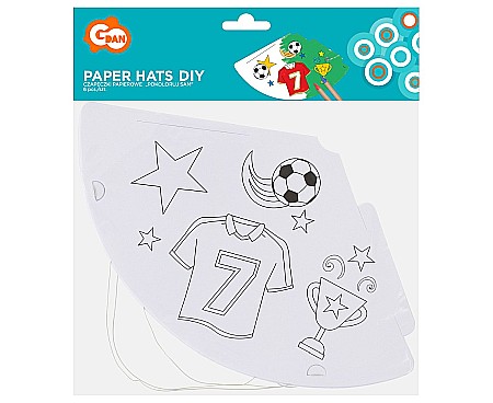 GOD COIF DIN CARTON DIY - Football, 6/set PF-CPSP [3]