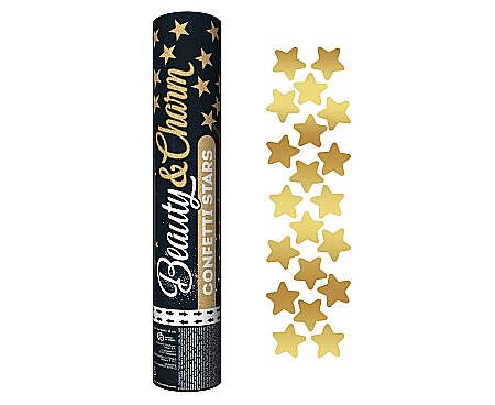 ARTICOLE PARTY - GOD CONFETTI Cannon Gold Stars, 30cm KP-ZG30