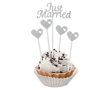 GOD ORNAMENTE W&C JUST MARRIED 5/SET QT-PJMS [0]