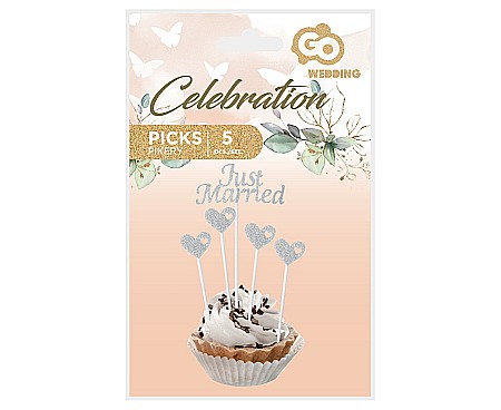 GOD ORNAMENTE W&C JUST MARRIED 5/SET QT-PJMS [1]