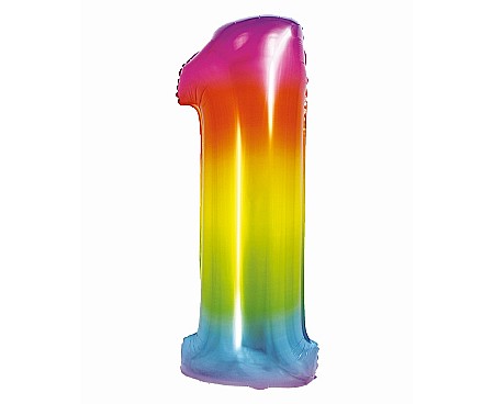 ARTICOLE PARTY - GOD BALON FOLIE ALUMINIU SMART 1 RAINBOW 76CM CH-STC1