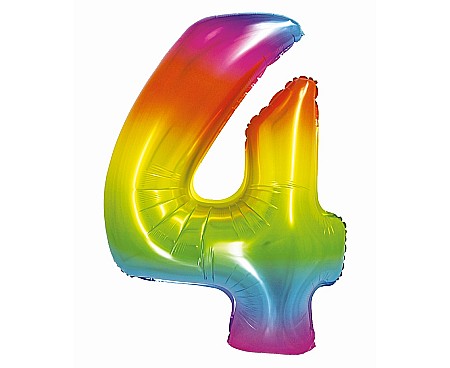 ARTICOLE PARTY - GOD BALON FOLIE ALUMINIU SMART 4 RAINBOW 76CM CH-STC4