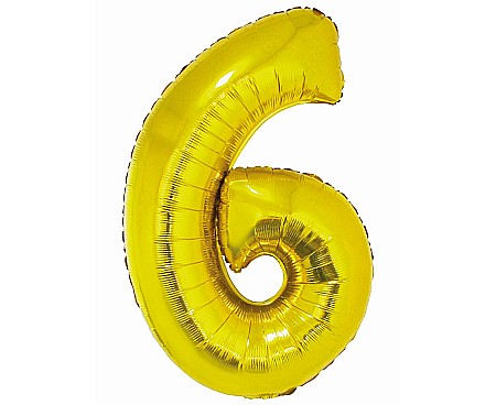 ARTICOLE PARTY - GOD BALON FOLIE ALUMNIU SMART 6 GOLD 76CM CH-SZL6