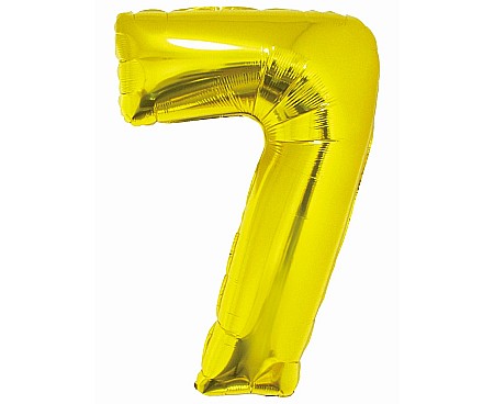 ARTICOLE PARTY - GOD BALON FOLIE ALUMNIU SMART 7 GOLD 76CM CH-SZL7