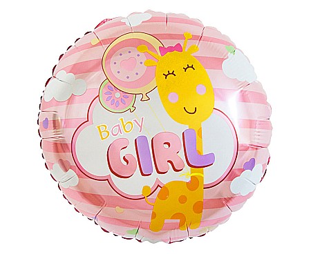 ARTICOLE PARTY - GOD BALON FOLIE ALUMINIU Baby girl, 46cm, pink FG-OBGR