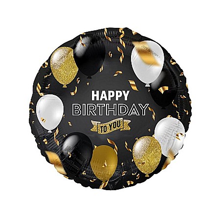 ARTICOLE PARTY - GOD BALON FOLIE ALUMINIU BEAUTY&CHARM HAPPY B.DAY TO YOU 45CM FG-OBEB