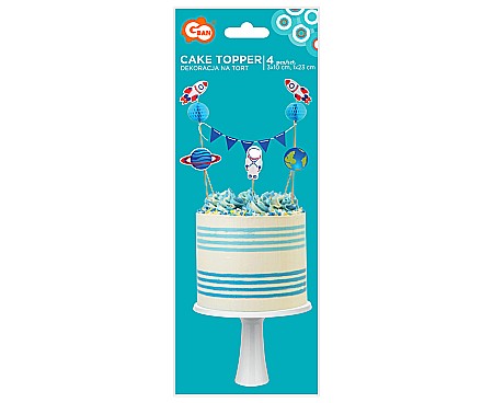 GOD DECORATIUNI PENTRU TORT Universe cake topper QT-DTKO [2]