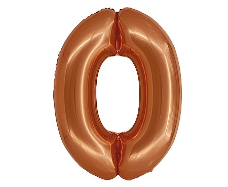 Baloane si accesorii - GOD BALON FOLIE ALUMINIU SMART 0 CUPRU 76CM CH-SMD0