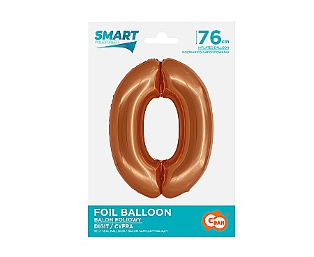 GOD BALON FOLIE ALUMINIU SMART 0 CUPRU 76CM CH-SMD0 [1]