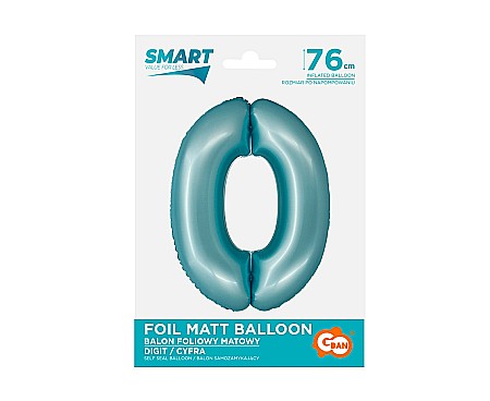 GOD BALON FOLIE ALUMINIU SMART 0 MAT LIGHT BLUE 76CM CH-SJN0 [1]