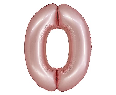 Baloane si accesorii - GOD BALON FOLIE ALUMINIU SMART 0 MAT LIGHT PINK 76CM CH-SJR0