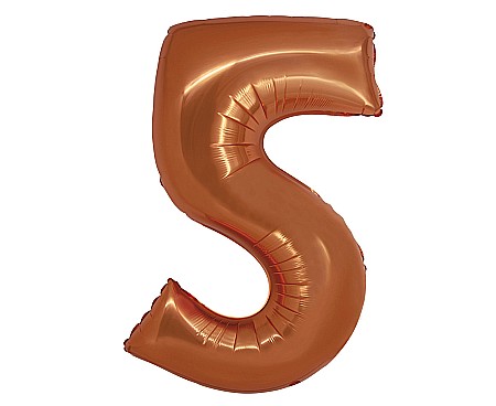 Baloane si accesorii - GOD BALON FOLIE ALUMINIU SMART 5 CUPRU 76CM CH-SMD5
