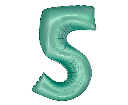 Baloane si accesorii - GOD BALON FOLIE ALUMINIU SMART 5 MAT MINT 76CM CH-SMT5