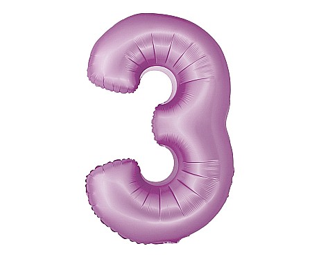 Baloane si accesorii - GOD BALON FOLIE ALUMINIU SMART 3 MAT LAVENDER 76CM CH-SLW3