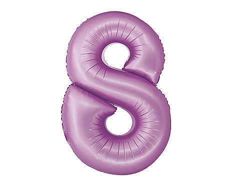 Baloane si accesorii - GOD BALON FOLIE ALUMINIU SMART 8 MAT LAVENDER 76CM CH-SLW8