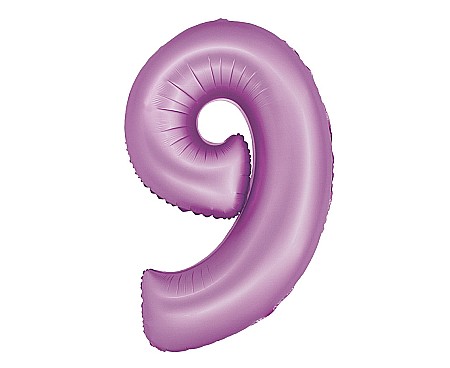 Baloane si accesorii - GOD BALON FOLIE ALUMINIU SMART 9 MAT LAVENDER 76CM CH-SLW9
