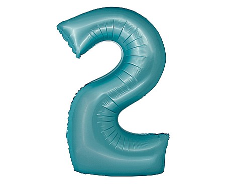 Baloane si accesorii - GOD BALON FOLIE ALUMINIU SMART 2 MAT LIGHT BLUE 76CM CH-SJN2