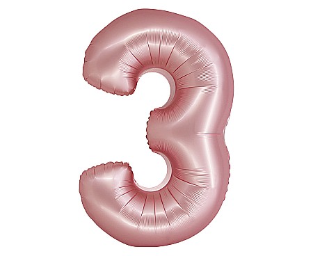 ARTICOLE PARTY - GOD BALON FOLIE ALUMINIU SMART 3 MAT LIGHT PINK 76CM CH-SJR3