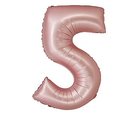 Baloane si accesorii - GOD BALON FOLIE ALUMINIU SMART 5 MAT LIGHT PINK 76CM CH-SJR5