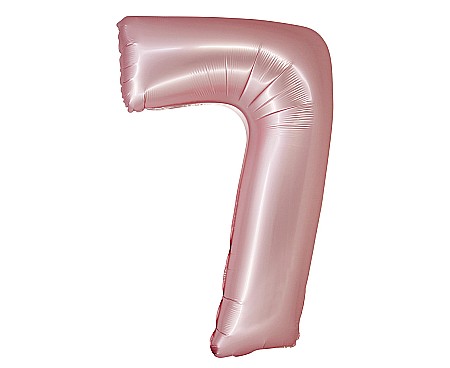 Baloane si accesorii - GOD BALON FOLIE ALUMINIU SMART 7 MAT LIGHT PINK 76CM CH-SJR7