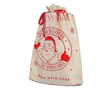 GOD SAC MOS CRACIUN Xmas, jute bag, 70*100cm NW-WSMI [0]