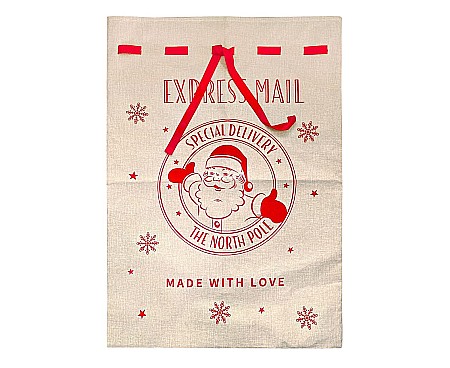 GOD SAC MOS CRACIUN Xmas, jute bag, 70*100cm NW-WSMI [1]