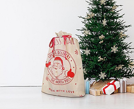 GOD SAC MOS CRACIUN Xmas, jute bag, 70*100cm NW-WSMI [2]