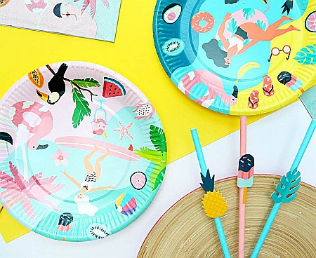 GOD FARFURII CARTON Summer collection - Let's Party, surfing, 18cm 6/set PG-TPS6 [2]