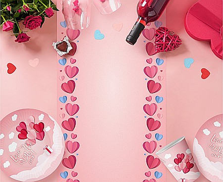 GOD FARFURII CARTON Love Is In The Air, pink, 18cm 6/set PG-TLR6 [1]