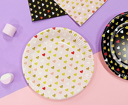 GOD FARFURII CARTON Xoxo collection black, 18cm 6/set PG-TXK6 [2]