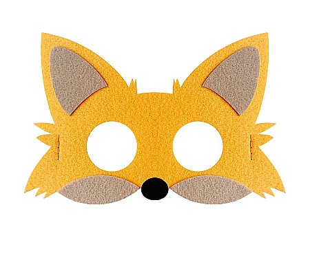 Costume/ Masti/ Coroane/ Palarii - GOD MASCA PARTY VULPE 18.5*12CM PASLA YH-MFLI