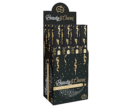 GOD CONFETTI Confetti Cannon, Streamers Gold, 40cm JC-KPSZ40 [2]