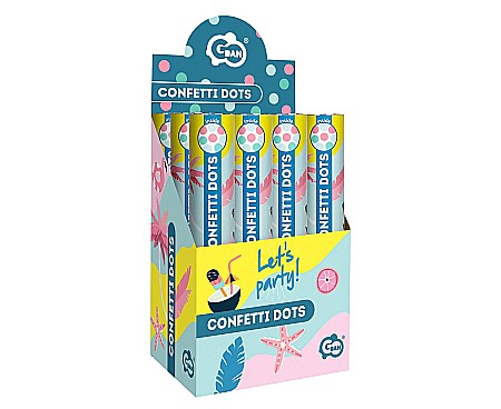 GOD CONFETTI Confetti Cannon, Let's party, 30cm JC-KPLP30 [2]