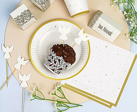 GOD SERVETELE 33*33CM 20/SET CELEBRATE AURIU PW-SCZL [1]