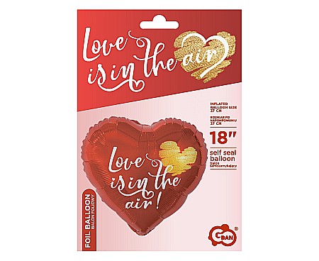GOD BALON FOLIE ALUMINIU Love Is In The Air, 46cm FG-SLIA [1]