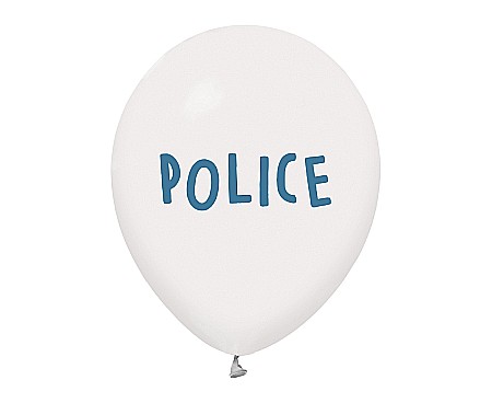 GOD BALOANE LATEX Police balloons, 30cm 5/set GZ-POL5 [2]