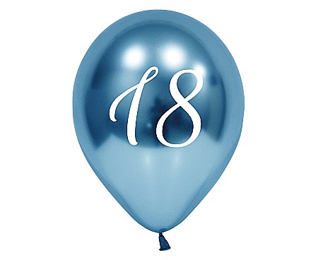 GOD BALOANE LATEX "18" balloons, platinum, 30cm 5/set GZ-18P5 [1]