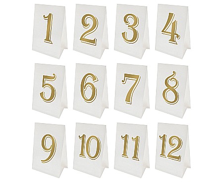 GOD NUMERE PENTRU MASA Celebrate, paper, 10*15cm 1-12 GP-NSCP [1]