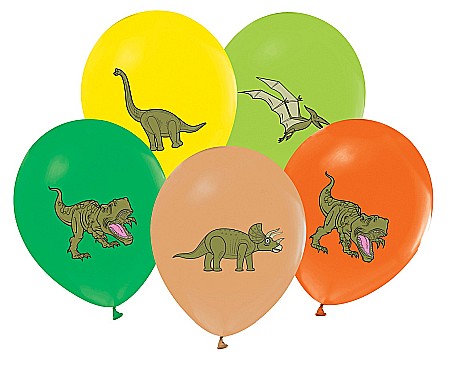 GOD BALOANE Balloons Dinosaurs, 30cm, 5/set GZ-DIN5 [0]