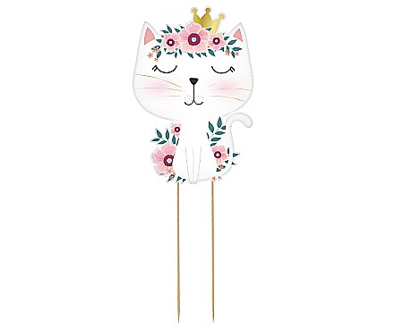 Decoratiuni/ Lumanari Tort/ Briose - GOD DECORATIUNI PENTRU TORT Cat, 26*10cm RV-DTKO