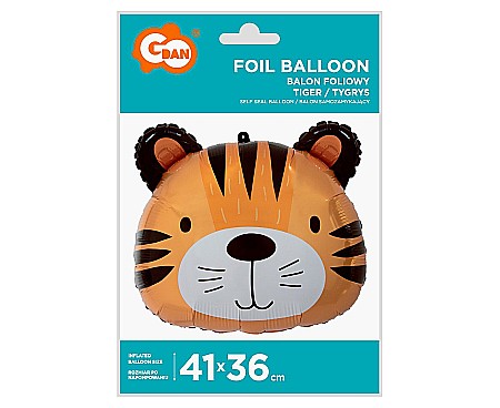 GOD BALON FOLIE ALUMINIU Tiger, 41x36cm, head BF-HTYG [2]