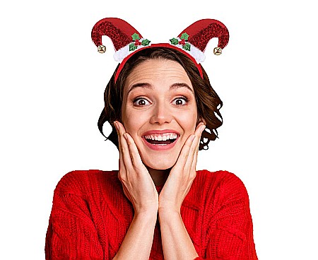 HOBBY - GOD CORDELUTA CU CACIULA LUI MOS CRACIUN NW-OPCM