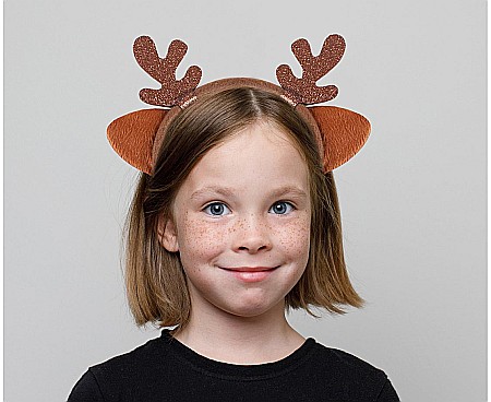 GOD CORDELUTA CU URECHI SI COARNE DE REN MARO NW-ORUB [2]