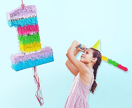 GOD PINATA PARTY CIFRA 1 50*35*7.5CM PASTEL WM-PCP1 [1]