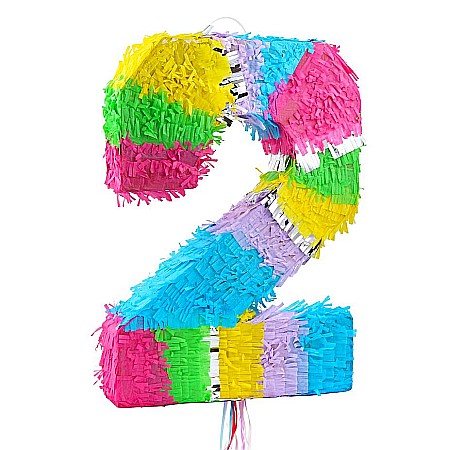 Pinata Party - GOD PINATA PARTY CIFRA 2 50*35*7.5CM PASTEL WM-PCP2