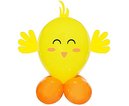 Halloween - GOD SET BALON SMART Cute Animals - Chicken, 13-30cm, 7pcs GZ-UZKU