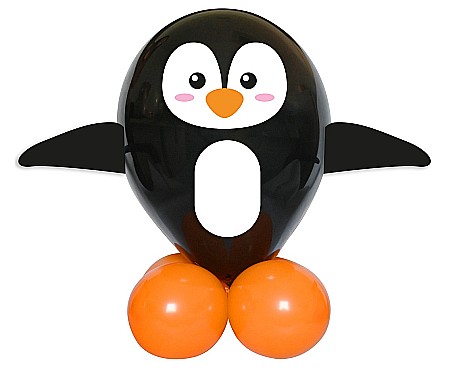 Baloane si accesorii - GOD SET BALON SMART Cute Animals - Penguin, 13-30cm, 7pcs GZ-UZPI