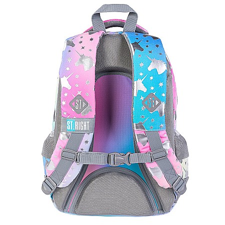 MA RUCSAC SCOLAR ST.RIGHT 3 COMPARTIMENTE OMBRE UNICORN BP-26 645112 [3]